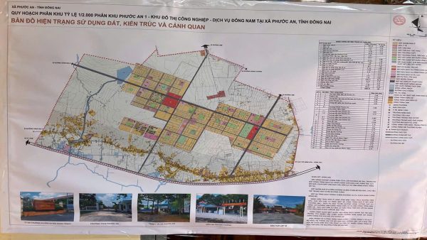 Bản đồ hiện trạng sử dụng đất, kiến trúc và cảnh quan Bản đồ hiện trạng sử dụng đất, kiến trúc và cảnh quan