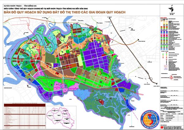 Quy hoạch sử dụng đất đô thị Nhơn Trạch